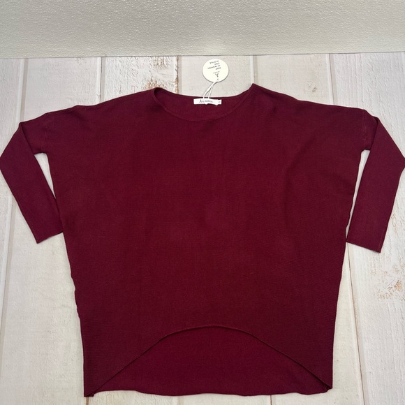 NWT Women's Off Shoulder Sweater Long Sleeve Loose Pullover Knit Jumper SIZE S - Picture 9 of 13